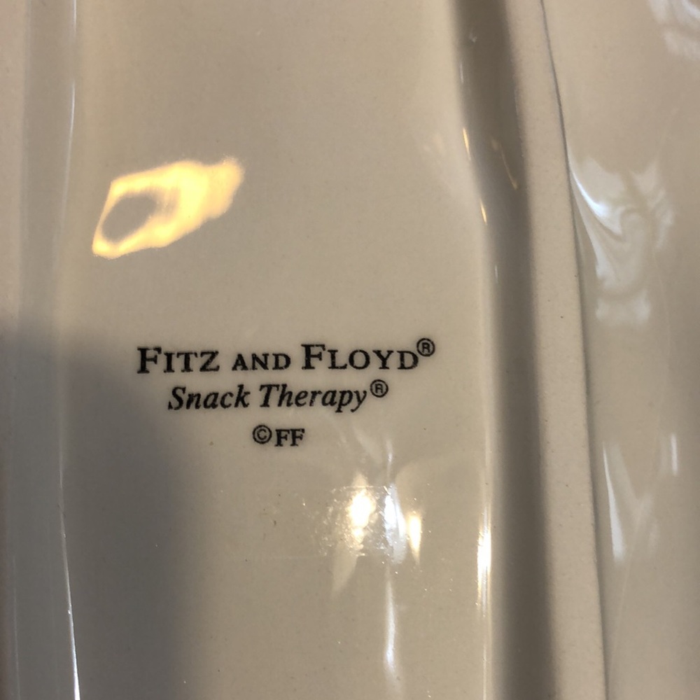 Fitz and Floyd snack tray - Picture 3 of 3